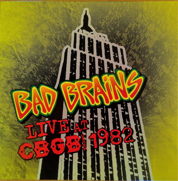 BAD BRAINS "Live At CBGB's" LP (MVD)